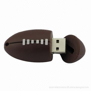 Rugby-shaped USB Flash Drives